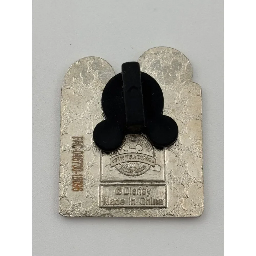 Disney Neon Yellow Winking Mickey Mouse Pin